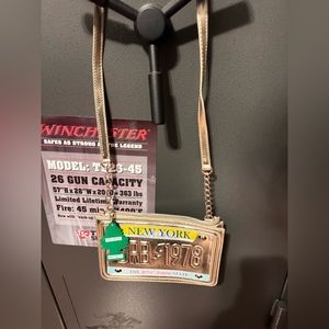 Betsy Johnson Gold Crossbody